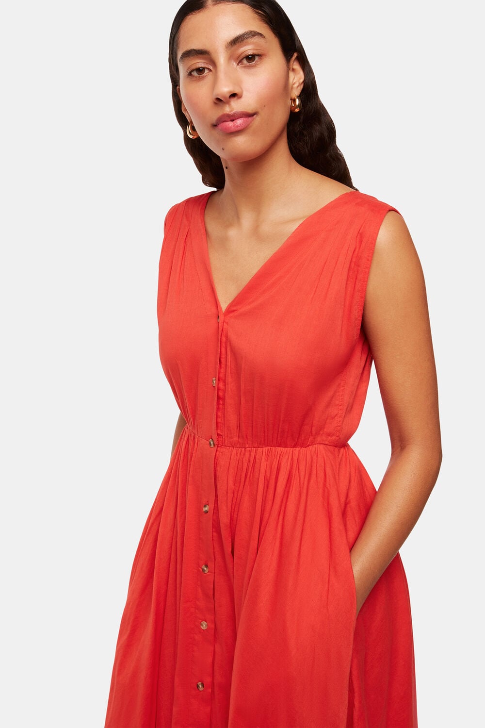 V Neck Beach Dress