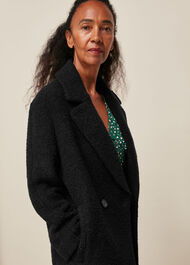 Boucle Double Breasted Coat
