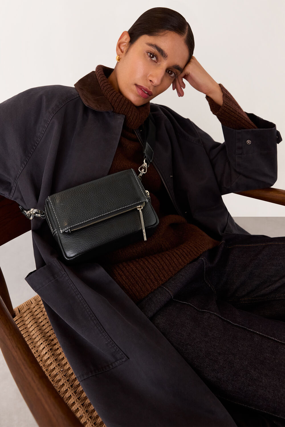 Bibi Stitch Crossbody Bag