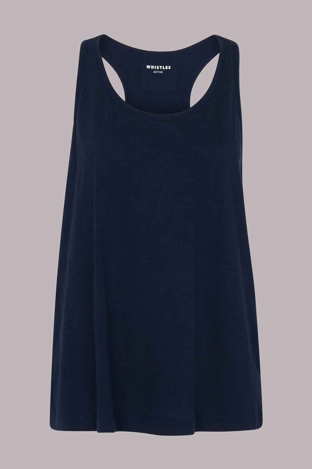 Curved Hem Active Vest