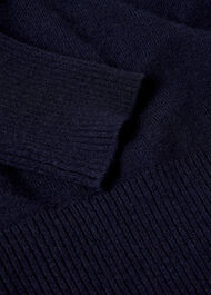 Cashmere Seam Crew Neck Knit