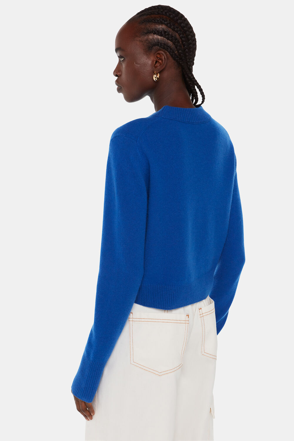 Wool Cropped Sweater