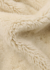 Shearling Cocoon Coat