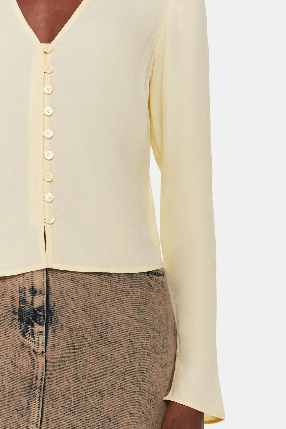 Daphne Button Front Shirt