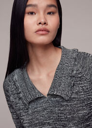 Frill Collar Sweater
