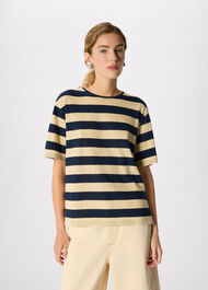 Wide Stripe Tee