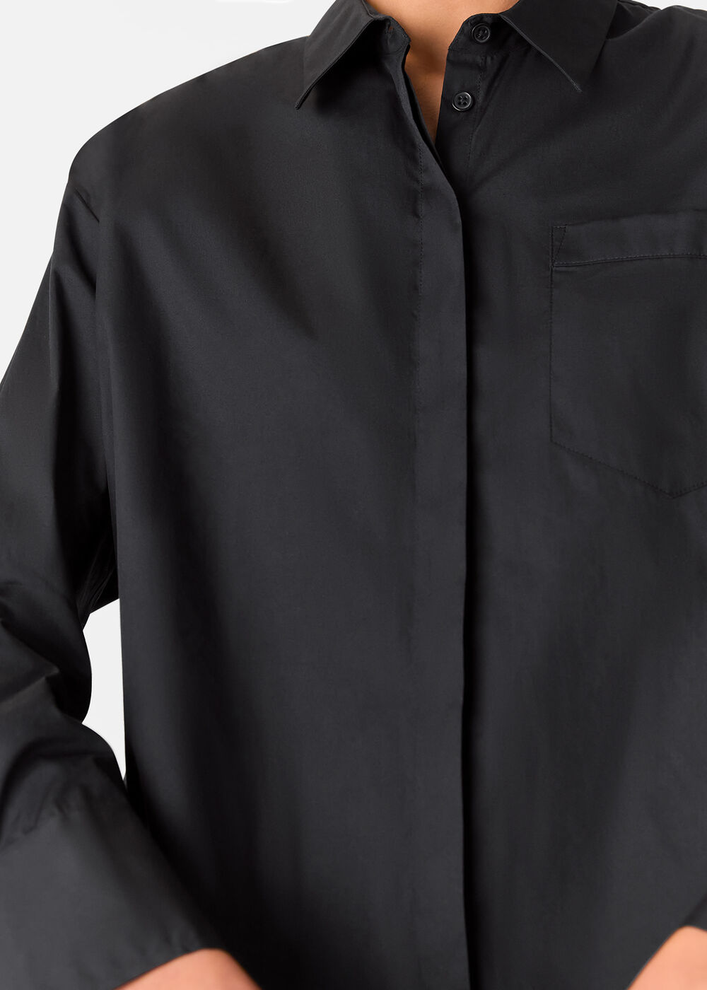 Oversized Cotton Shirt
