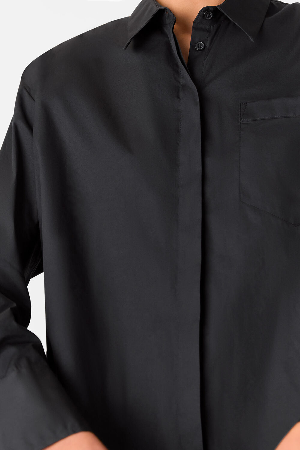 Oversized Cotton Shirt