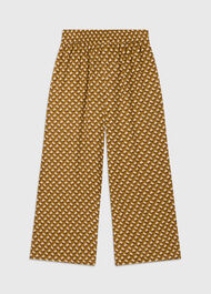 Petite Ikat Spot Crop Trouser