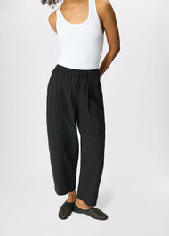 Utility Cotton Barrel Trouser
