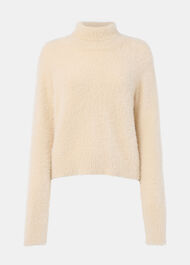 Isla Cropped Fluffy High Neck