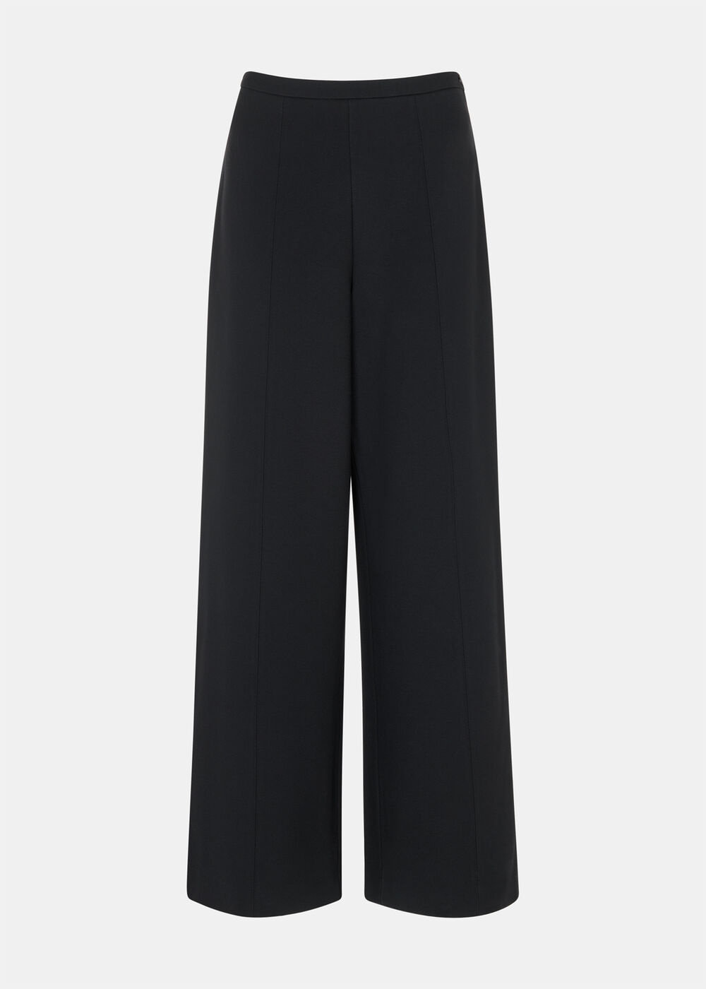 Petite Ponte Wide Leg Trouser