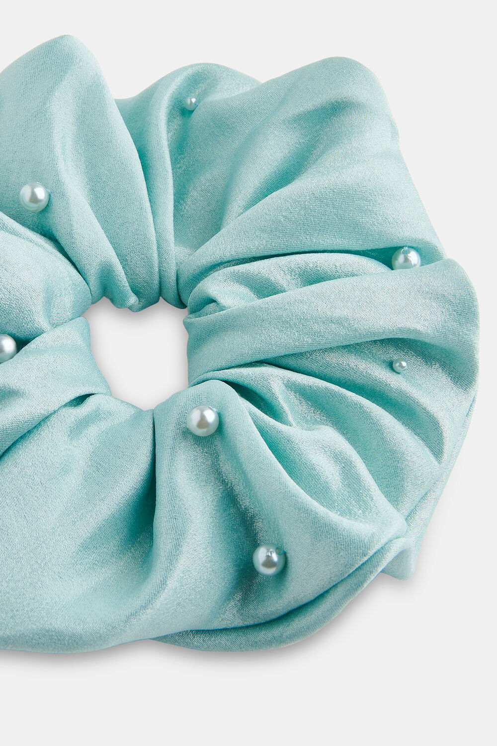 Large Beaded Scrunchie