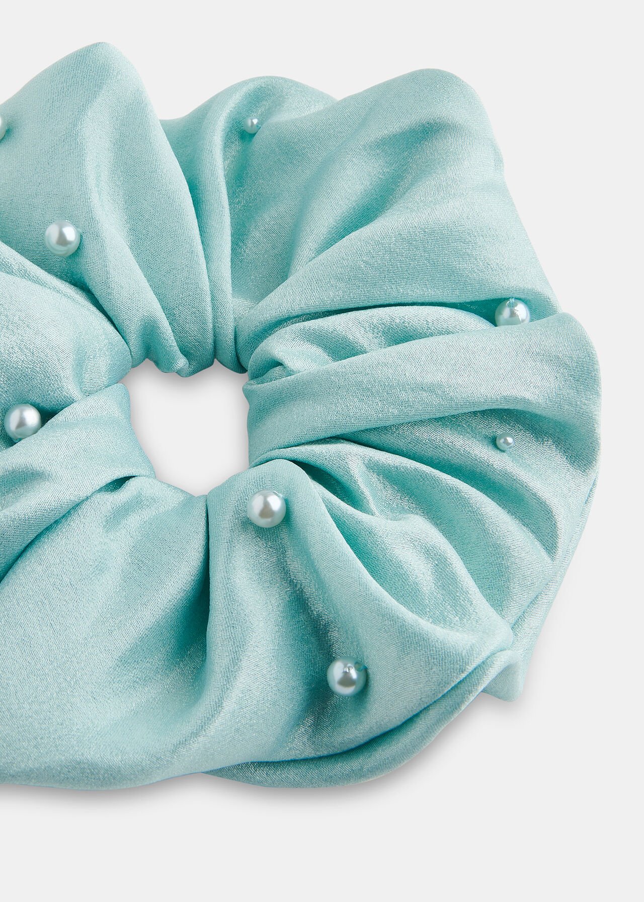 Large Beaded Scrunchie