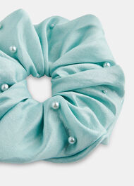 Large Beaded Scrunchie