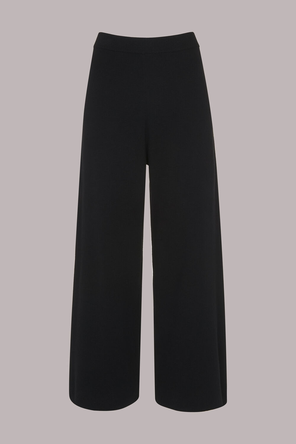 Knitted Wide Leg Trousers