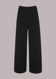 Knitted Wide Leg Trousers