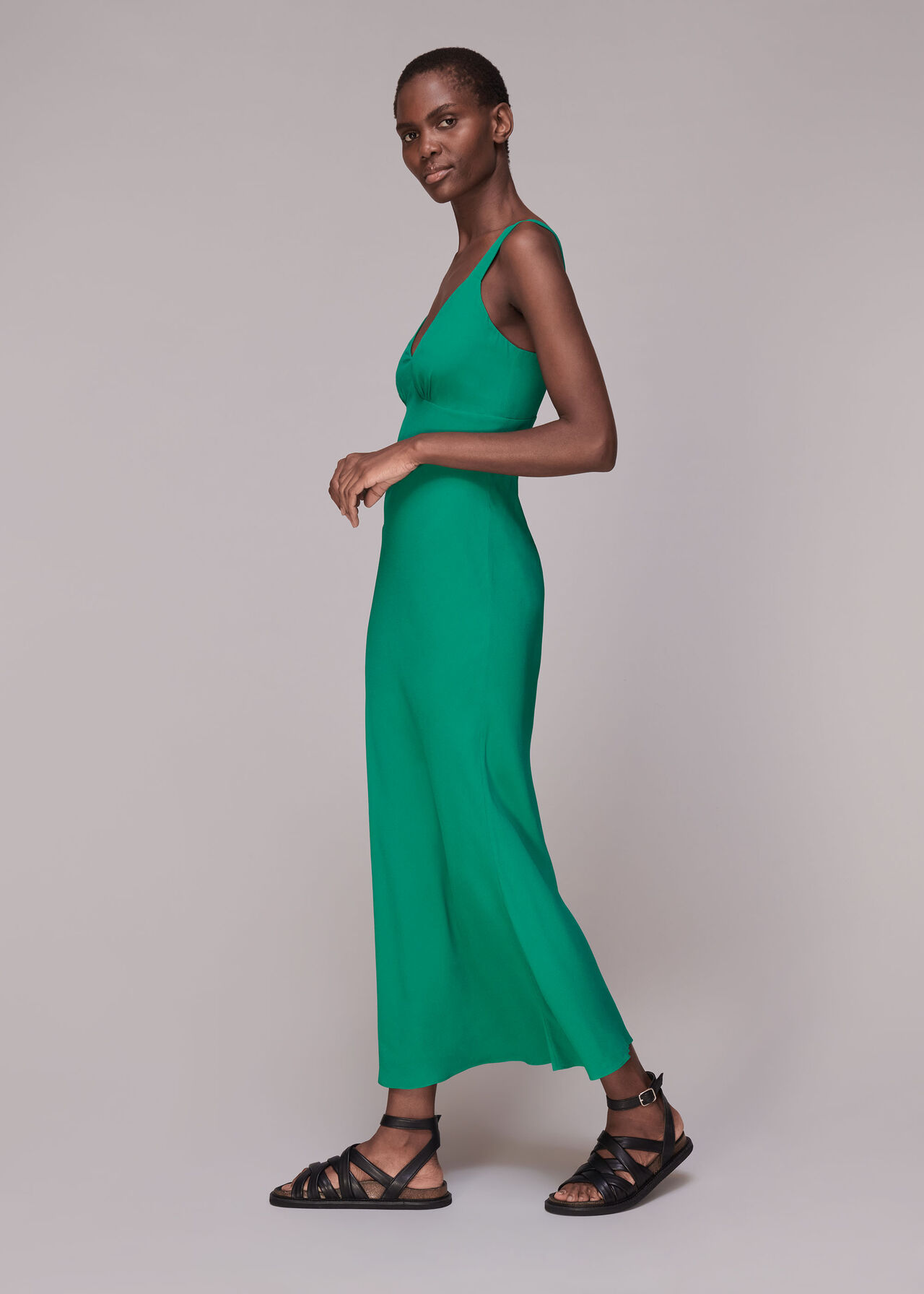 Rachael Sleeveless Dress Green
