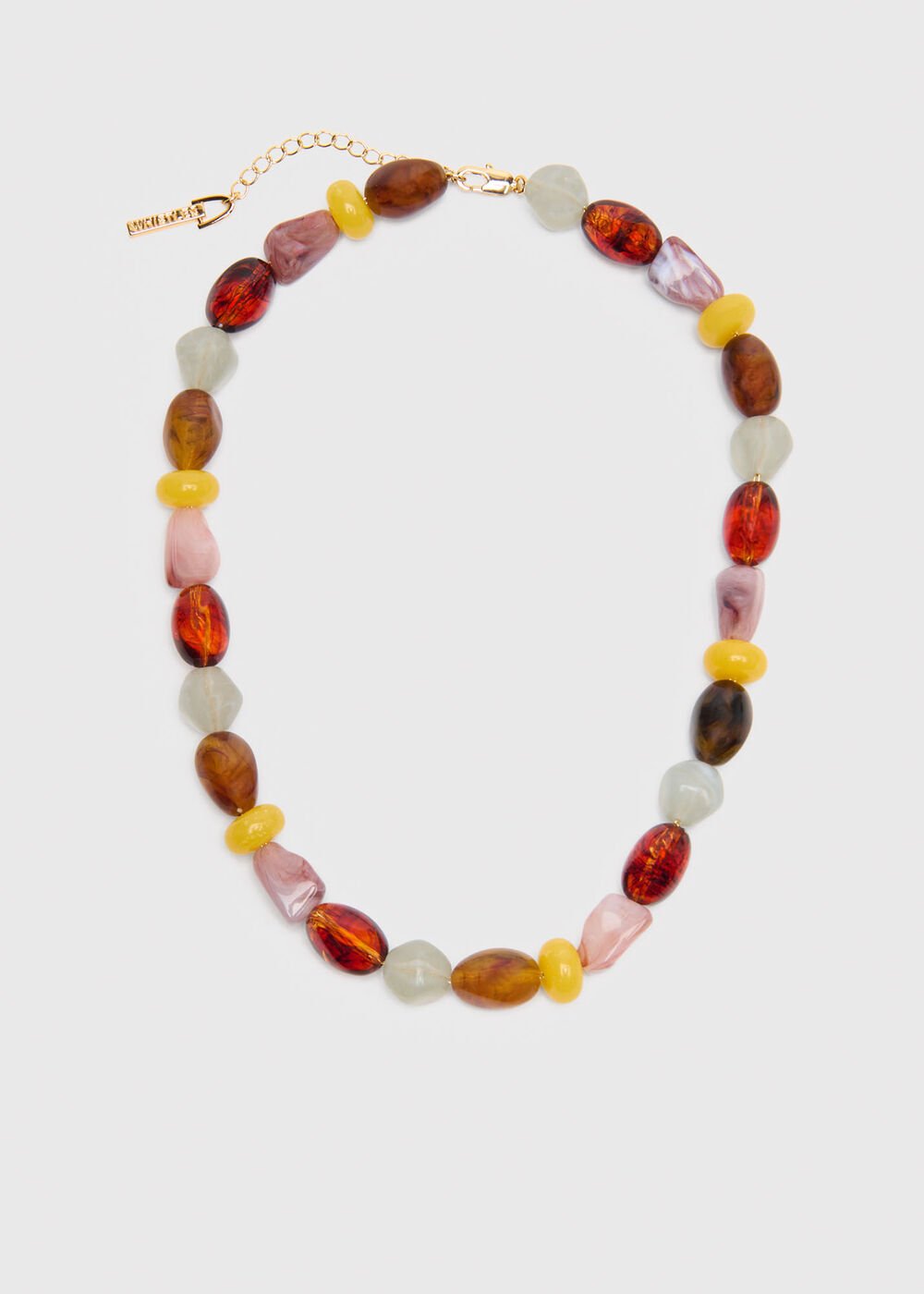 Chunky Mix Beaded Necklace