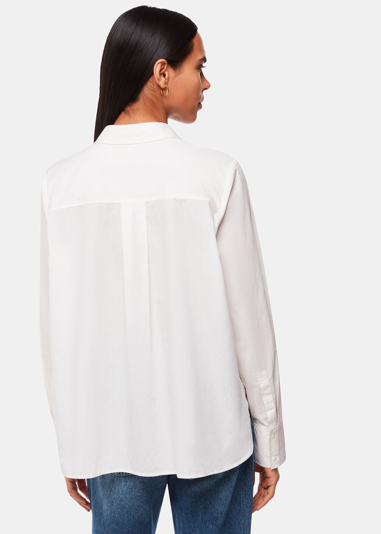 Boxy Cotton Shirt
