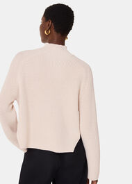 Wool Mix Side Detail Knit