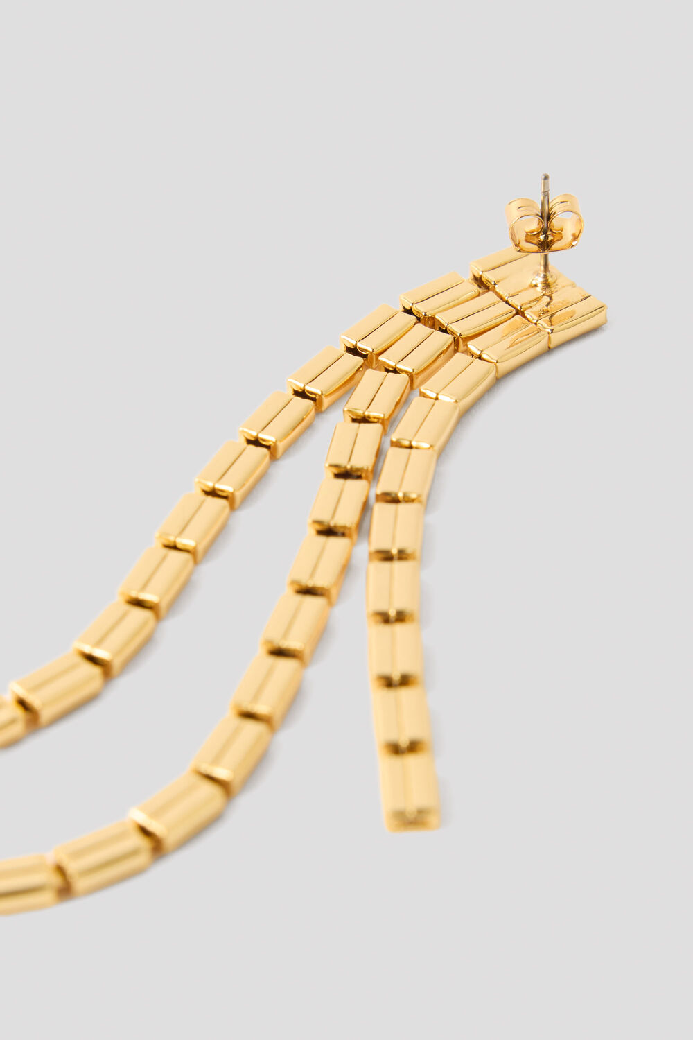 Gold Long Chain Earring