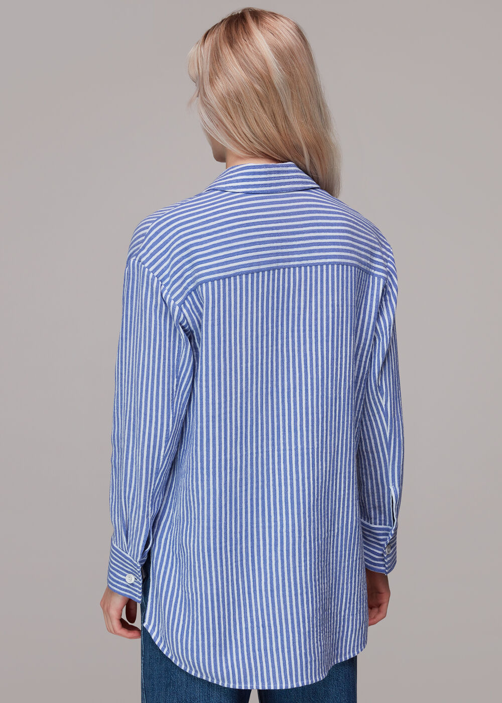 Mollie Stripe Overshirt