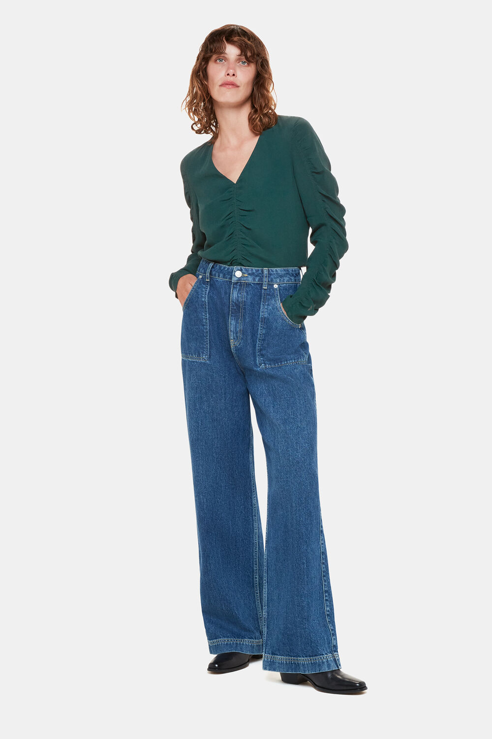 Lilly Gather Front Top