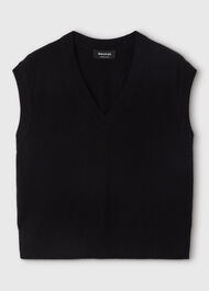 Cashmere V Neck Tank