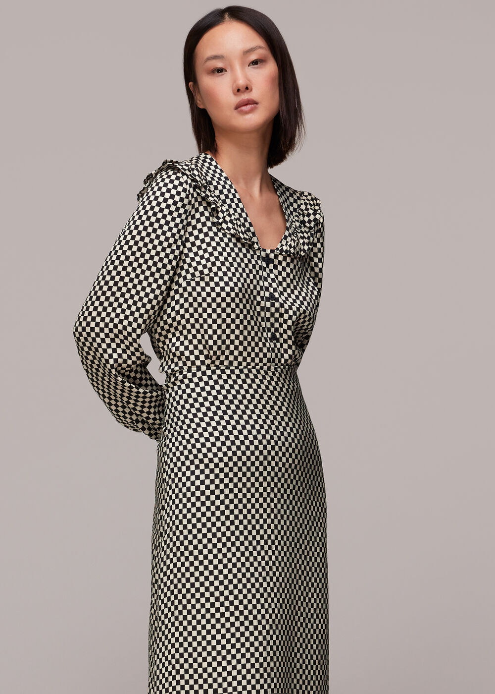 Lola Checkerboard Skirt