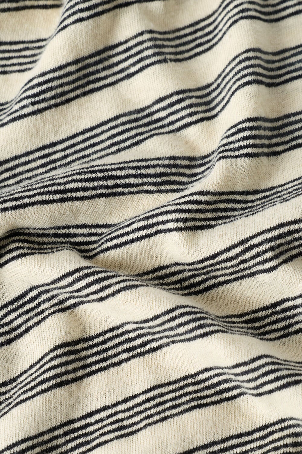 Yellow Stripe Linen T-Shirt