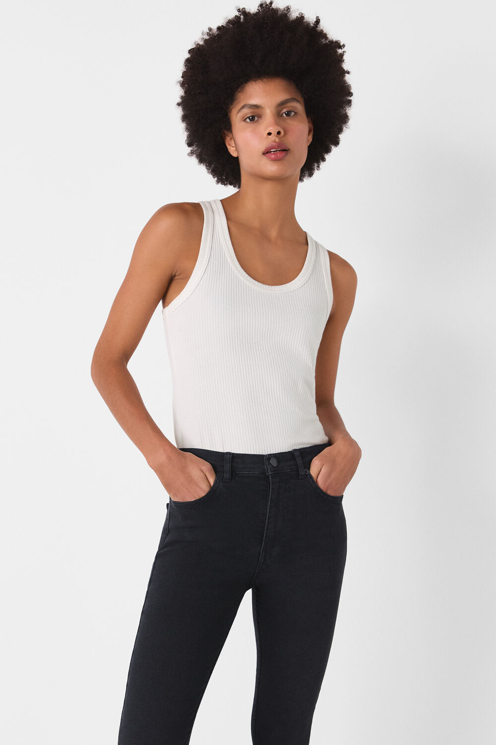 Black Stretch Sculpted Skinny Jean