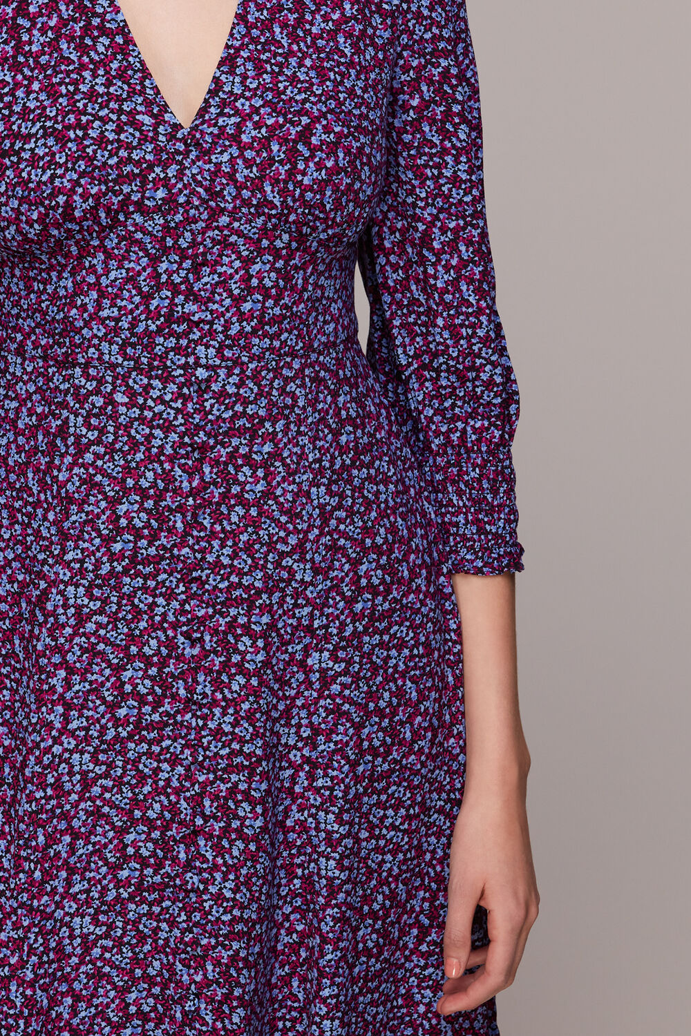 Floral Garden Midi Dress