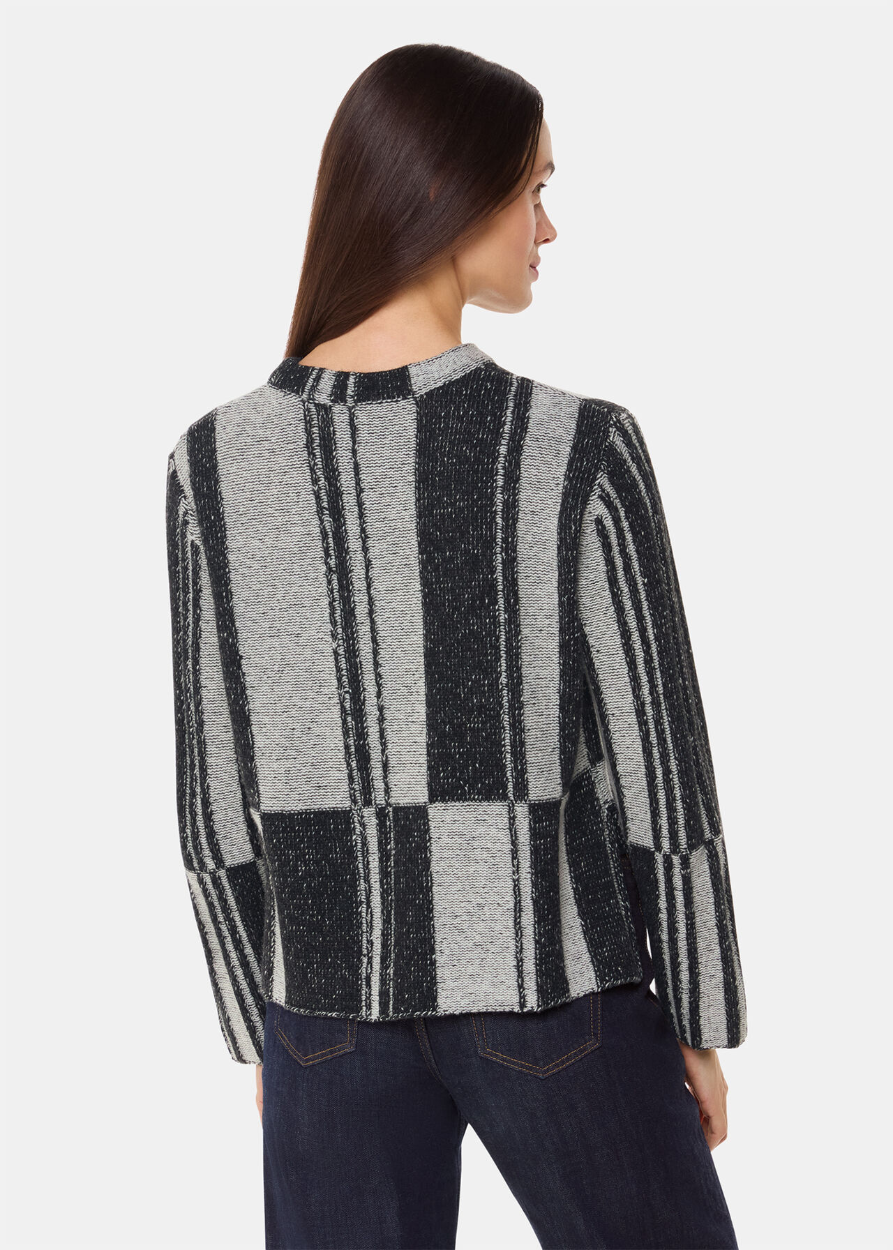 Block Stripe Wool Knit