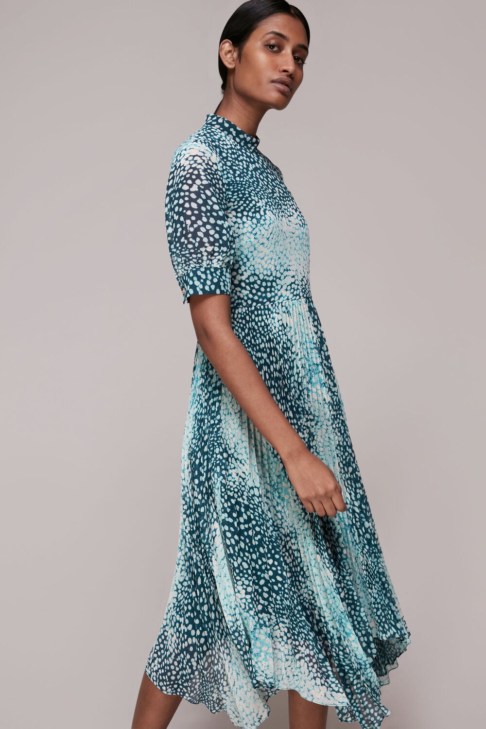 Esme Dalmation Print Dress