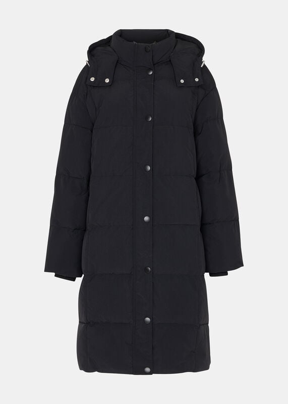 Black Una Puffa Coat