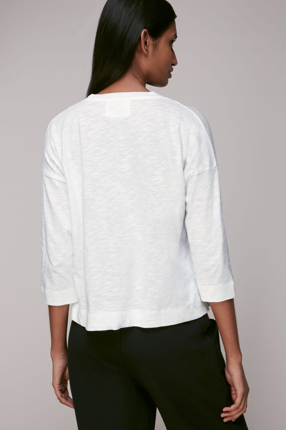 Cotton Pocket Top White