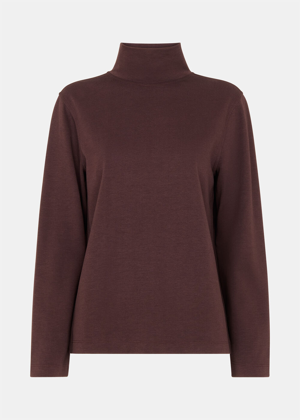 Long Sleeve Funnel Neck Jersey