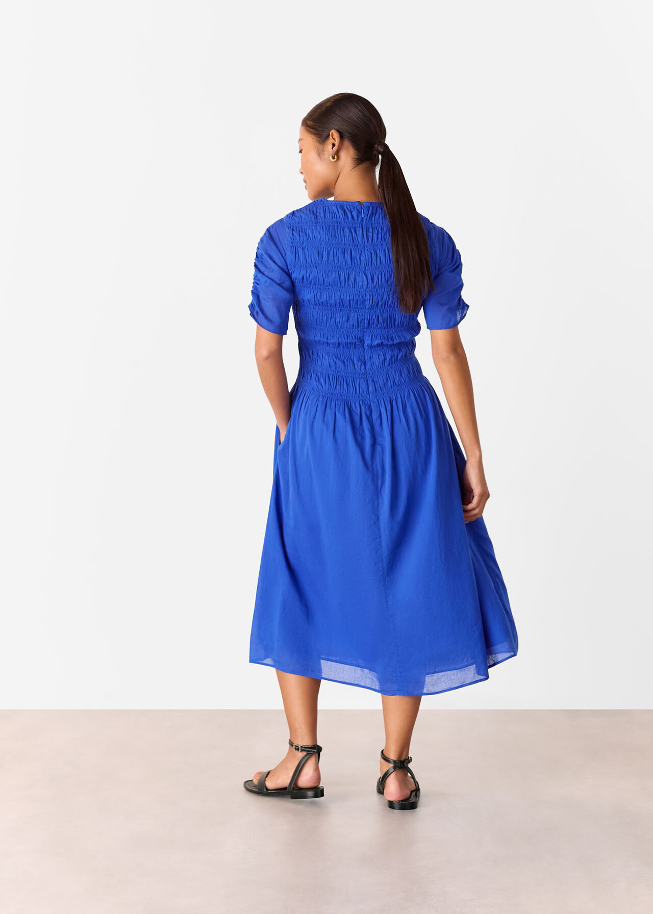 Petite Avery Smocked Dress