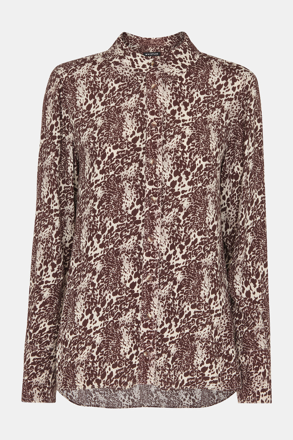 Micro Leopard Print Shirt