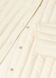 Cone Sleeve Quilted Jacket