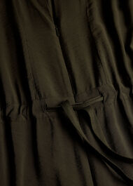 Petite Sleeveless Drawstring Jumpsuit