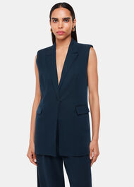 Joss Sleeveless Blazer