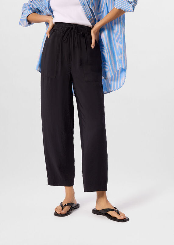 Black Tie Waist Trouser