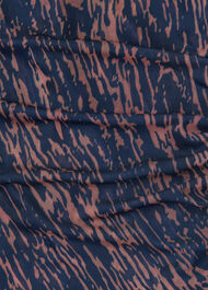 Abstract Marks Mesh Dress