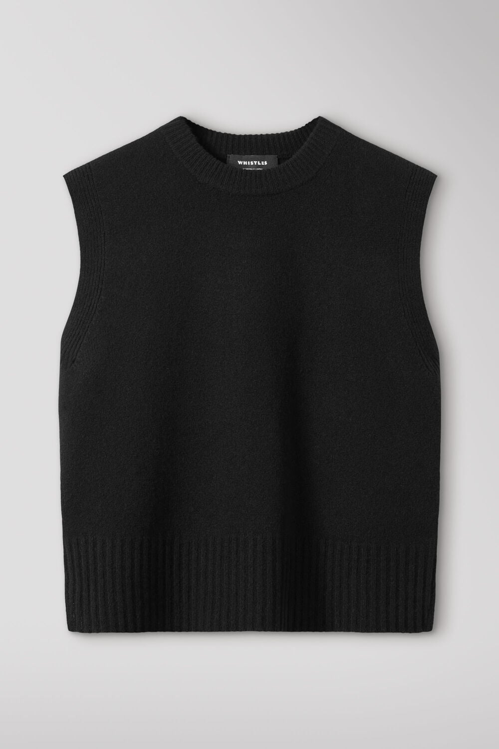 Wool Sleeveless Sweater Vest