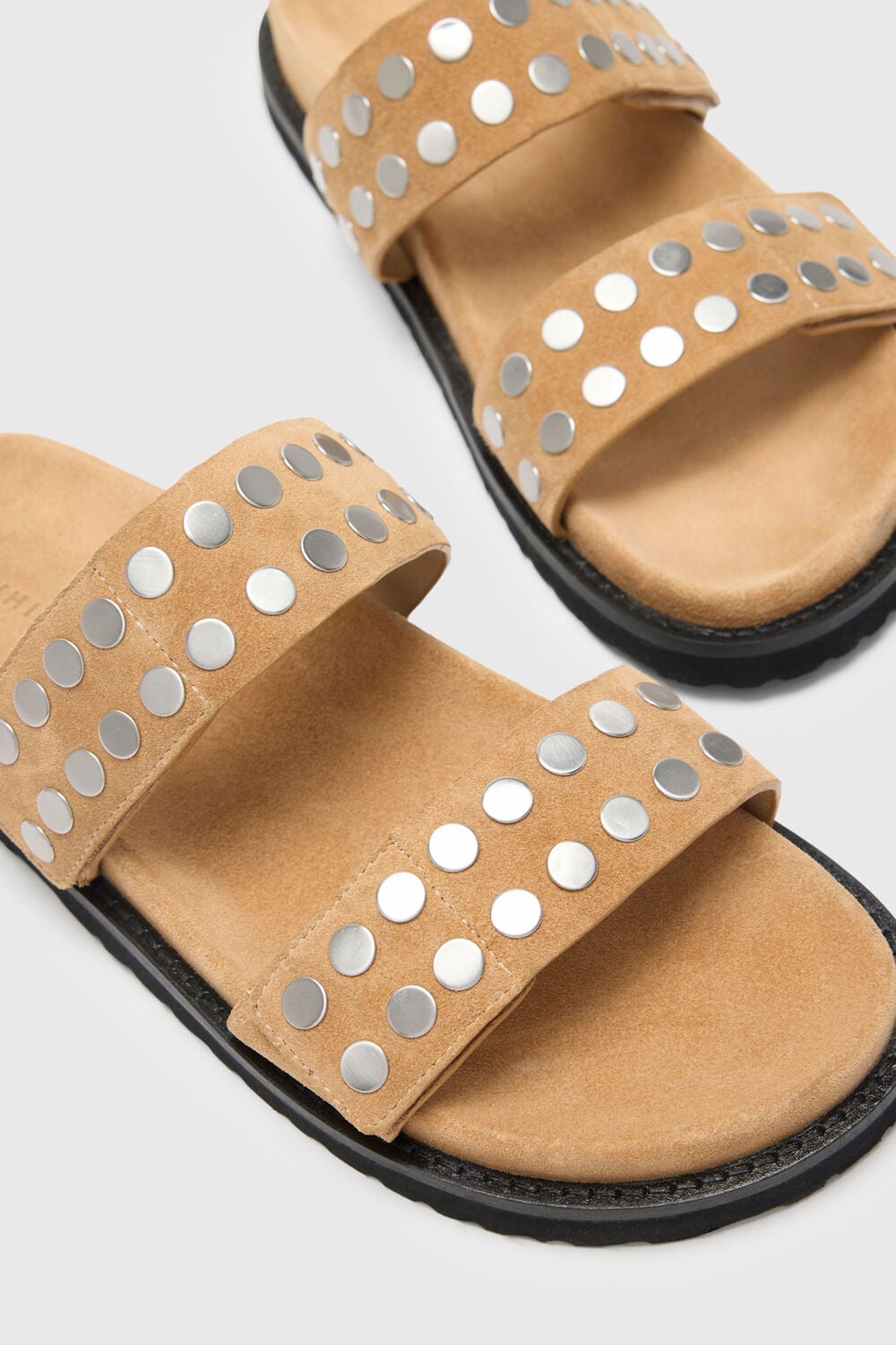 Neutral Studded Slider