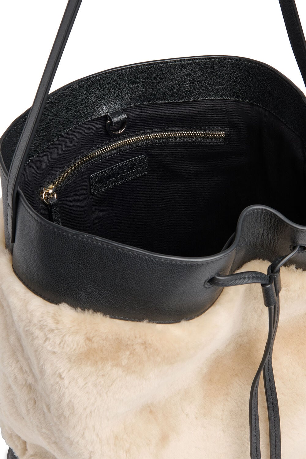 Sasha Shearling Tote Bag