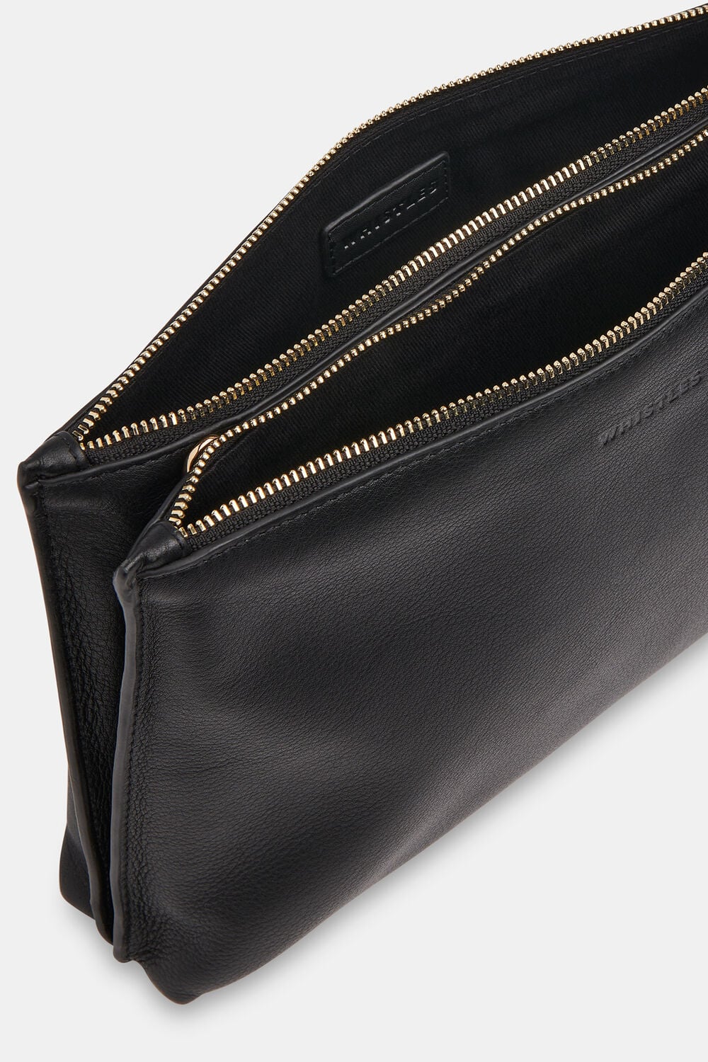 Rae Double Pouch Clutch