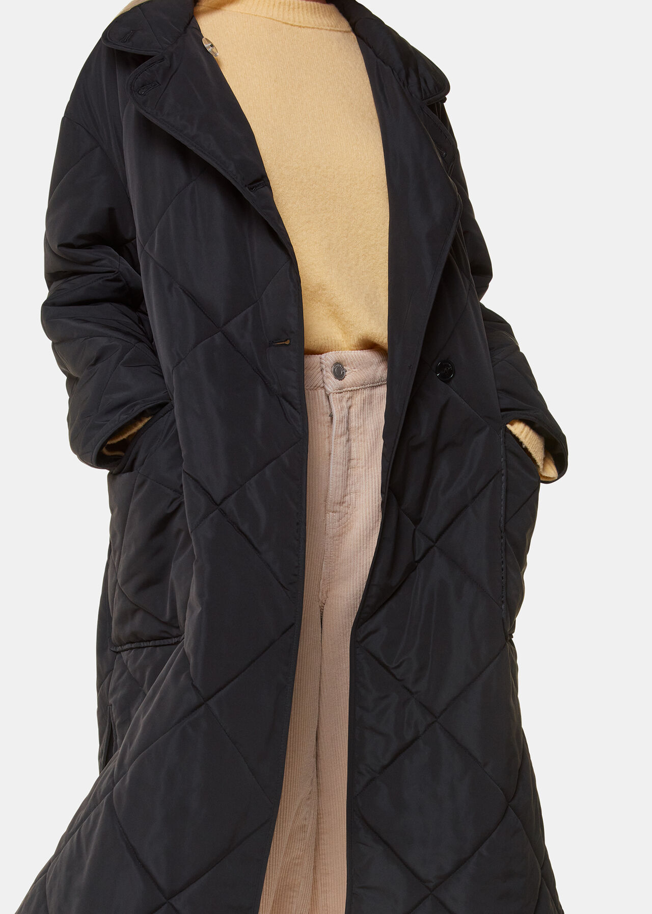 Alice Longline Quilted Coat